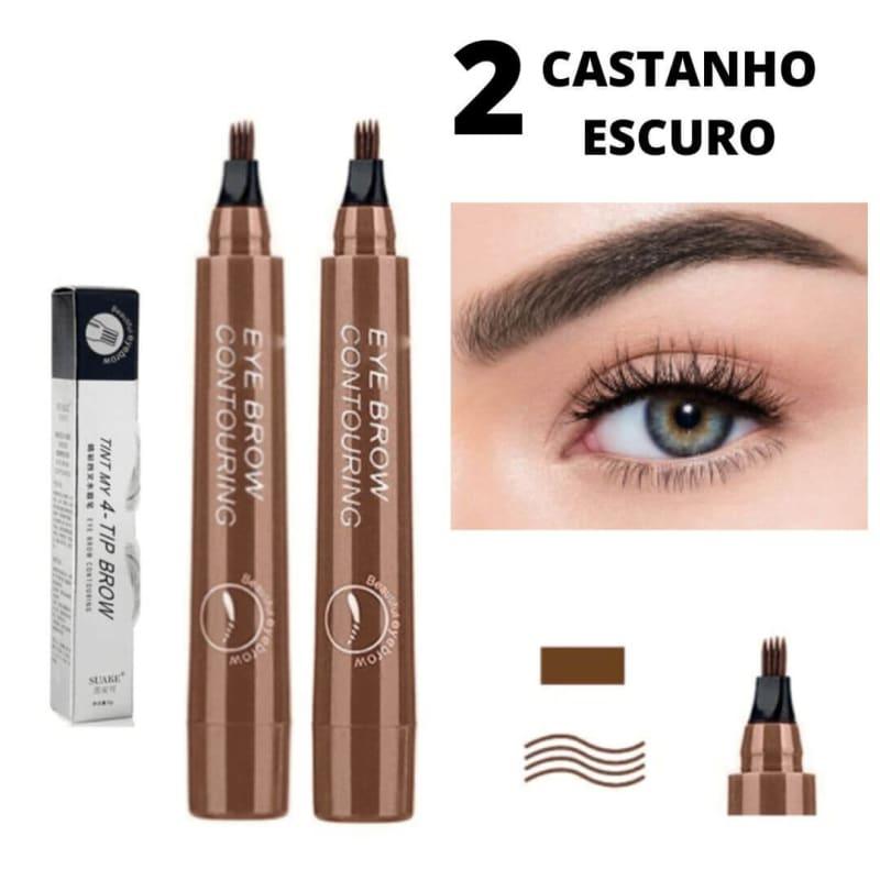 Kit Canetas Para Sobrancelha fio a fio a prova d`água